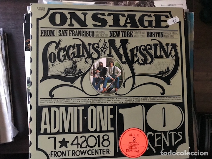Discos de vinilo: On stage. Loggins and Messina - Foto 1
