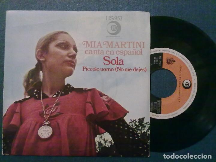 Discos de vinilo: MIA MARTINI-SOLA-1973 - Foto 1