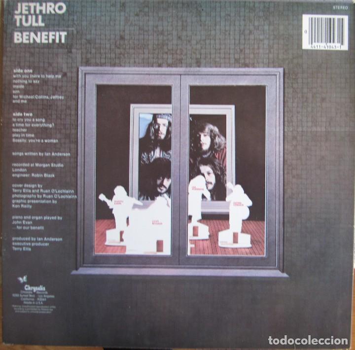 Discos de vinilo: JETHRO TULL: BENEFIT - Foto 2