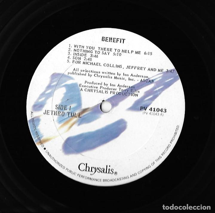 Discos de vinilo: JETHRO TULL: BENEFIT - Foto 3
