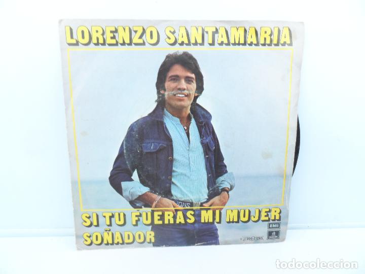 Discos de vinilo: LORENZO SANTAMARIA SINGLES VINILO EMI - Foto 1