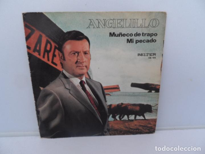 Discos de vinilo: ANGELILLO SINGLES VINILO BELTER - Foto 1