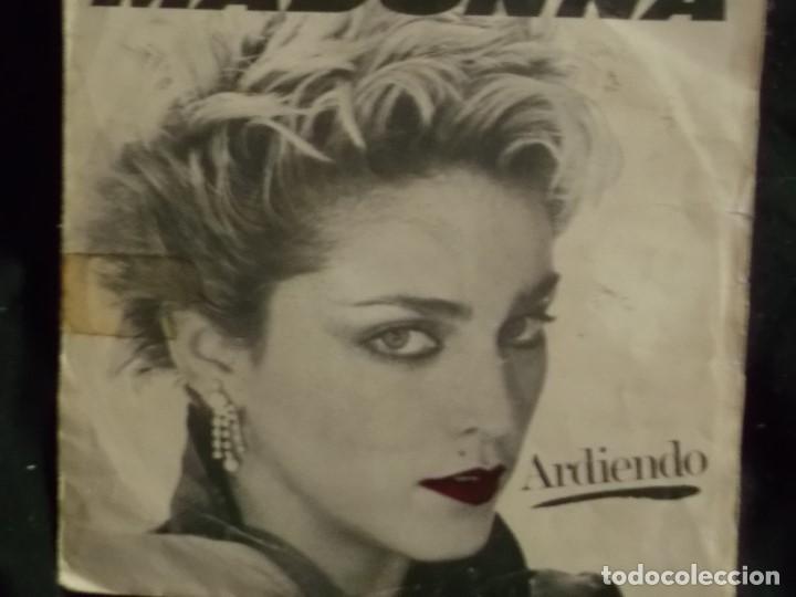 Discos de vinilo: MADONNA-ARDIENDO-EDICION ORIG ESPA&Ntilde;A
