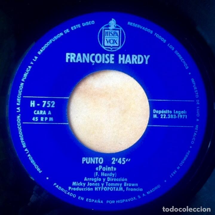Discos de vinilo: FRAN&Ccedil;OISE HARDY : POINT [HISPAVOX - ESP 1971] - Foto 3