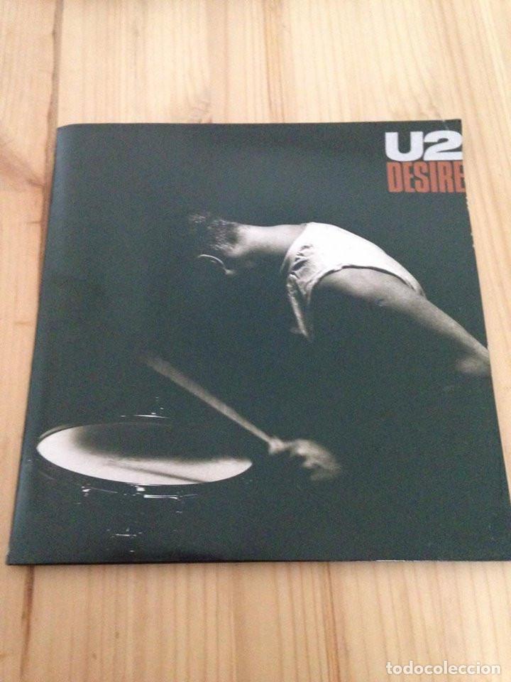 Discos de vinilo: U2 - Desire -edicion espa&ntilde;ola 1988 - Foto 1