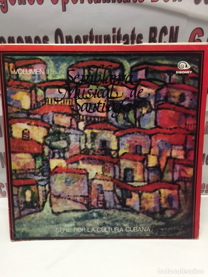 Disques de vinyle: Semblanza musical de Santiago - serie por la cultura cubana - Siboney