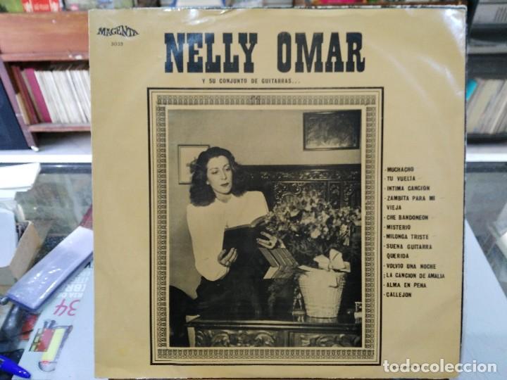 Discos de vinilo: Nelly Omar y su comjunto de guitarras - Muchacho, Tu vuelta, Callej&oacute;n, ... - LP. del sello BGM