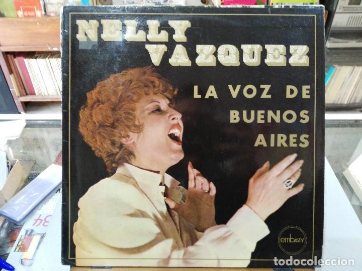 Discos de vinilo: Nelly Vazquez - La voz de Buenos Aires - LP. del sello Embassy de