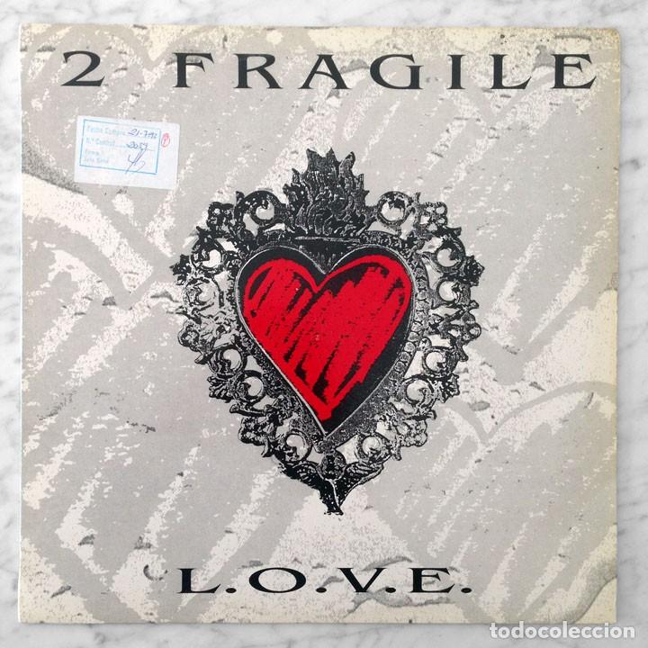 Discos de vinilo: MAXI-SINGLE - 2 FRAGILE - L.O.V.E. - MAX MUSIC - 1992 - Foto 1
