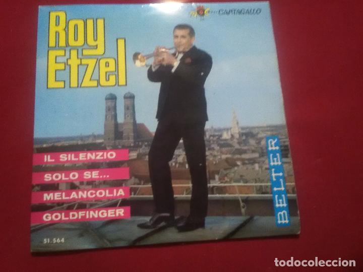 Discos de vinilo: Vinilo de Roy Etzel con cuatro &eacute;xitos de canciones - Foto 1