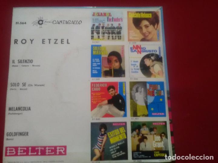 Discos de vinilo: Vinilo de Roy Etzel con cuatro &eacute;xitos de canciones - Foto 2