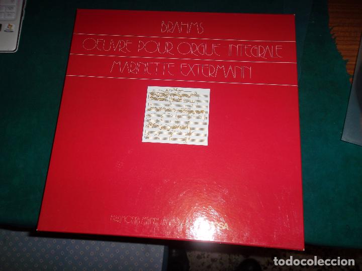 Discos de vinilo: BRAHMS, OEUVRE POUR ORGUE-INTEGRALE. EDIGSA 1972 - Foto 1