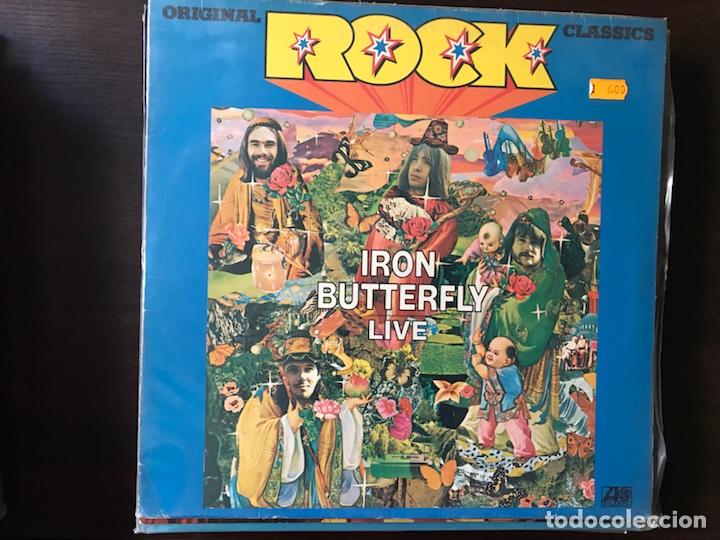 Discos de vinilo: Iron butterfly. Live - Foto 1