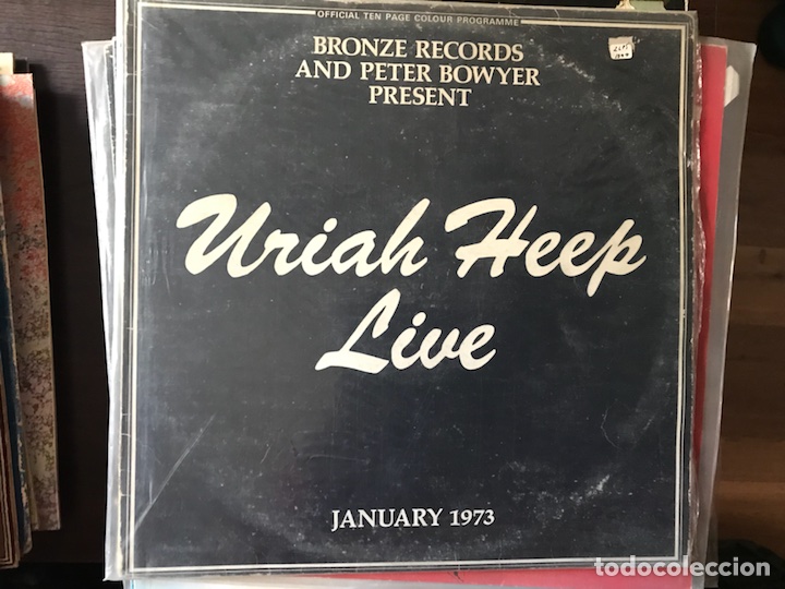 Discos de vinilo: Uriah Heep. Live - Foto 1