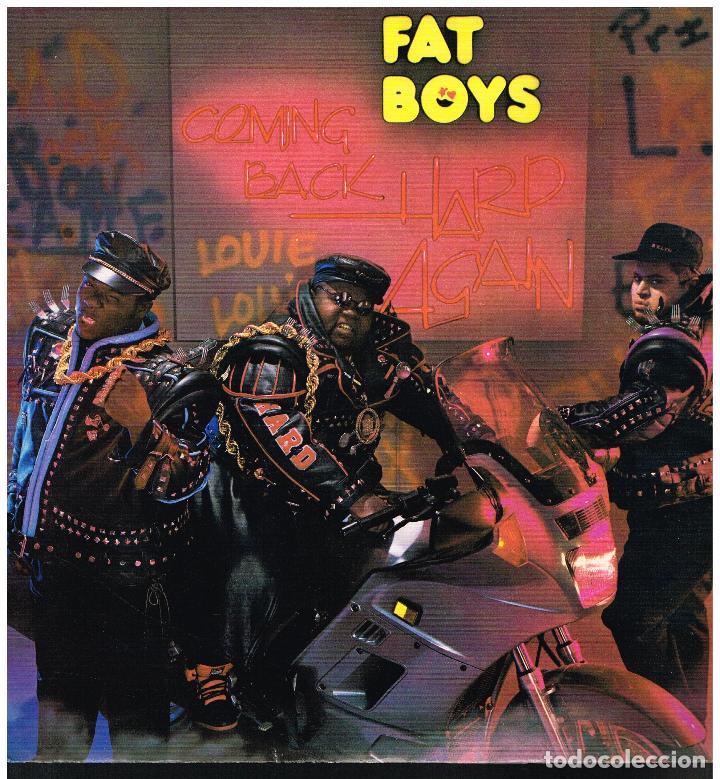 Discos de vinilo: FAT BOYS &ndash; COMING BACK HARD AGAIN - LP 1988 - Foto 1