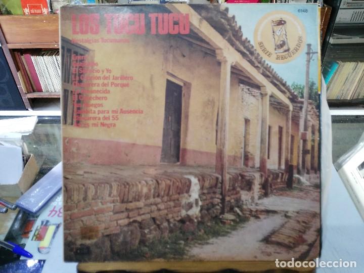 Discos de vinilo: Los Tucu Tucu - Nostalgias Tucumanas - LP. del sello EMI