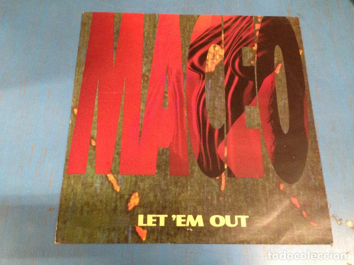 Discos de vinilo: MAXI SINGLE DISCO VINILO MACEO LET EM OUT - Foto 1
