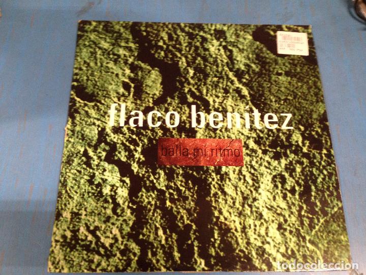 Discos de vinilo: MAXI SINGLE DISCO VINILO FLACO BENITEZ BAILA MI RITMO - Foto 1