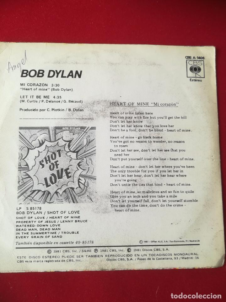 Discos de vinilo: Vinilo de Bob Dylan y su &eacute;xito MI CORAZON - Foto 2