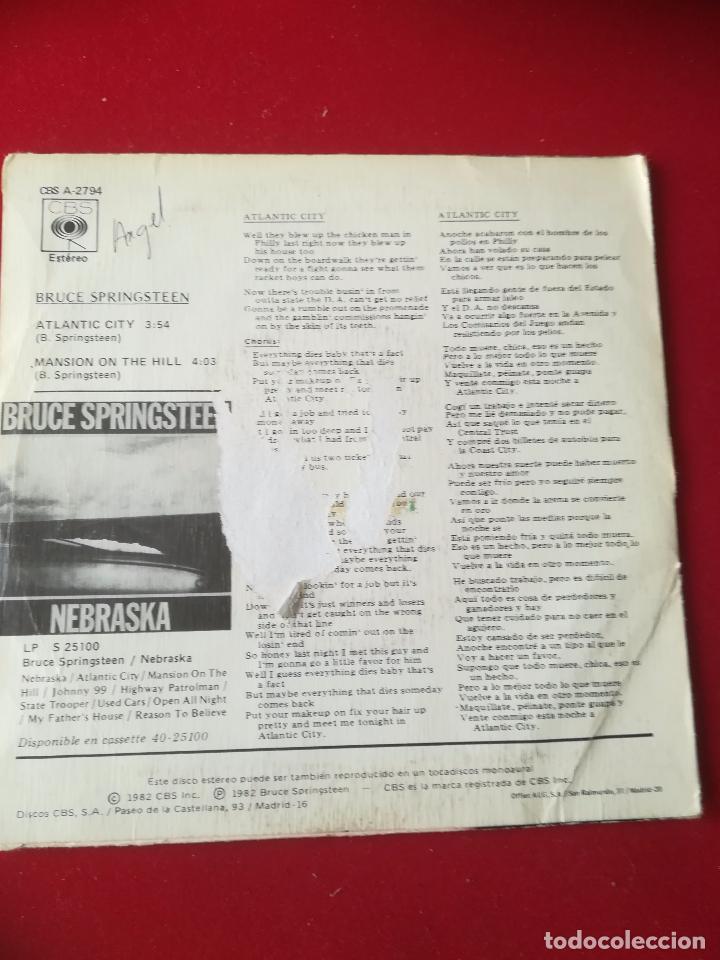 Discos de vinilo: Bruce Springsteen y su &eacute;xito ATLANTIC  CITY - Foto 2