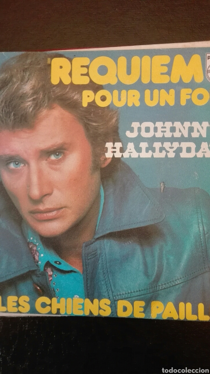 Discos de vinilo: Disco vinilo JOHNNY HALLYDAY - Foto 1