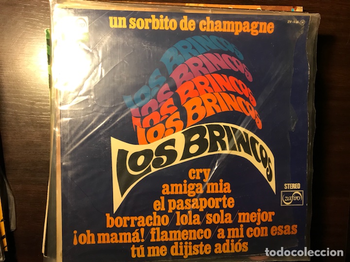 Discos de vinilo: Un sorbito de champ&aacute;n. Los Brincos - Foto 1