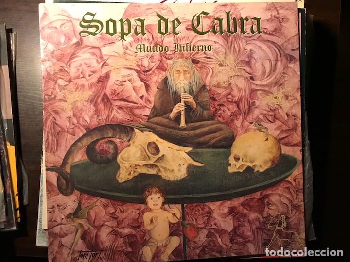 Discos de vinilo: Mucho infierno. Sopa de Cabra - Foto 1