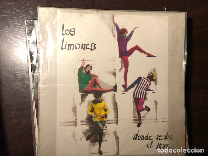 Discos de vinilo: Donde se acaba el mar. Los Limones - Foto 1
