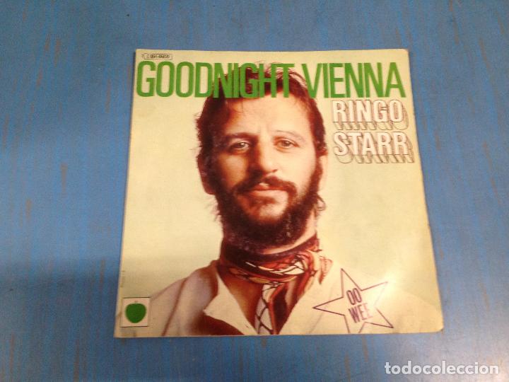 Discos de vinilo: SINGLE DISCO VINILO RINGO STARR GOODNIGHT VIENNA - Foto 1