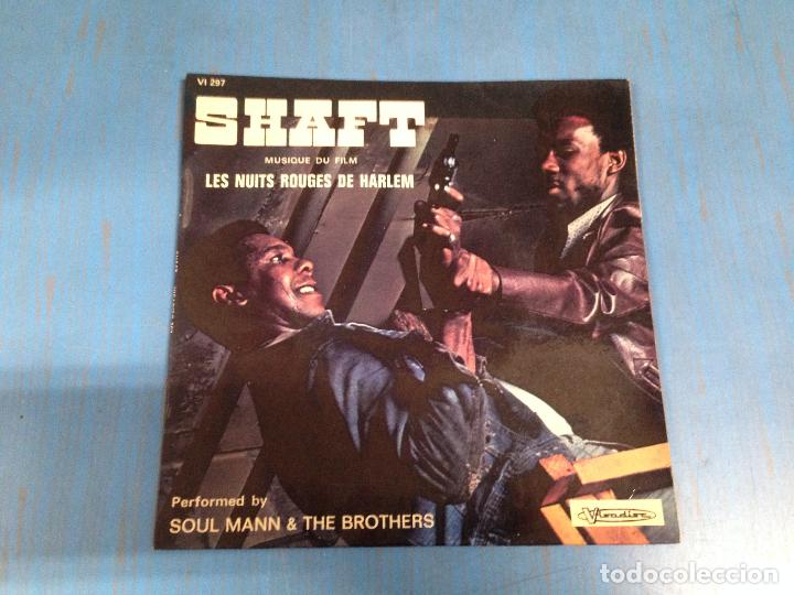 Discos de vinilo: SINGLE DISCO VINILO BSO SHAFT - Foto 1