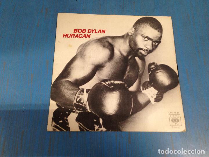 Discos de vinilo: SINGLE DISCO VINILO BOB DYLAN HURACAN - Foto 1