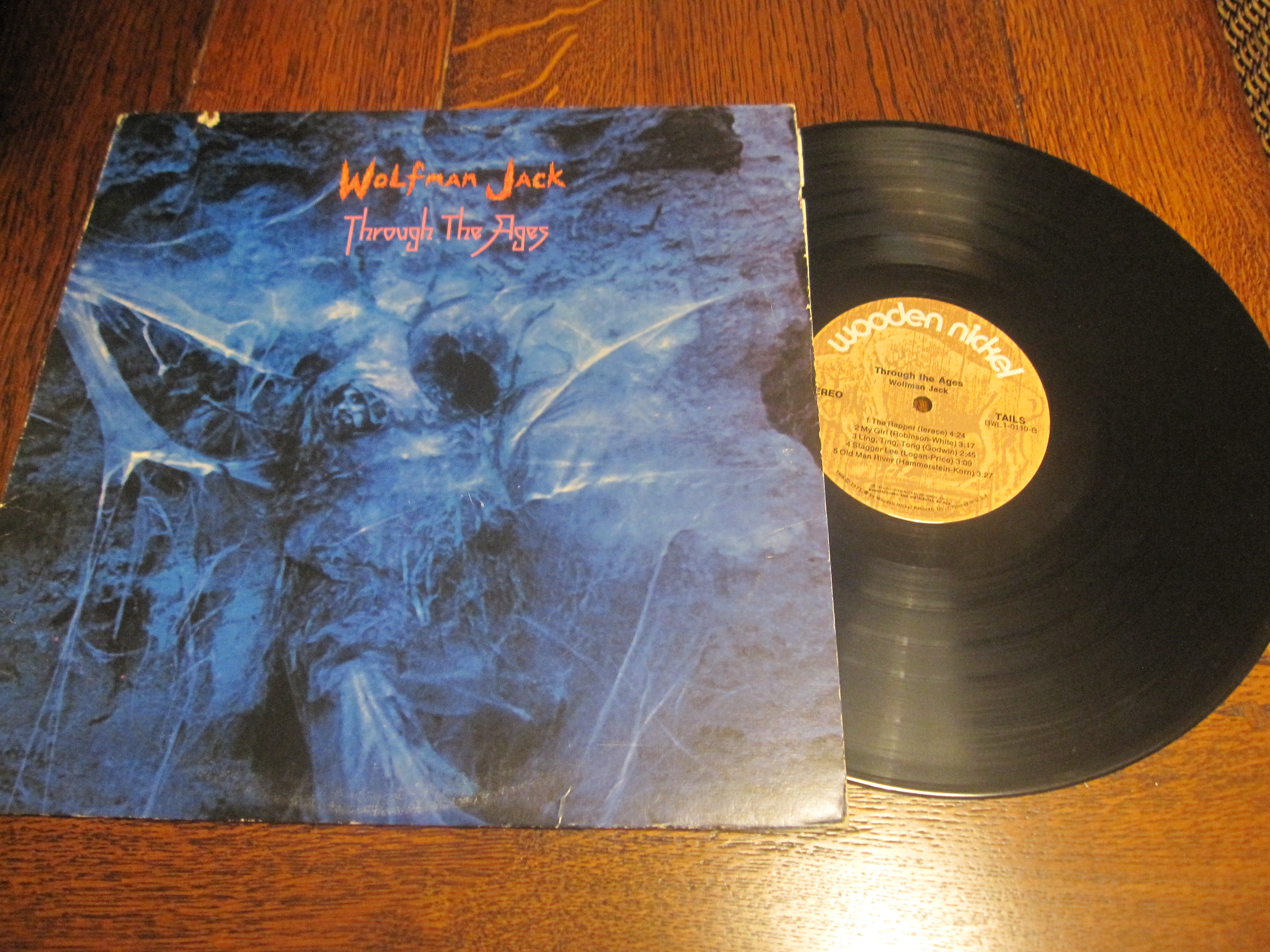 Discos de vinilo: WOLFMAN JACK `Through the Ages&acute; 1973 USA - Foto 1