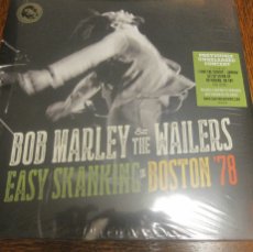 Discos de vinilo: BOB MARLEY AND THE WAILERS `EASY SHANKING IN BOSTON 78` NUEVO PLASTIFICADO.DOBLE VINILO. Lote 110642059