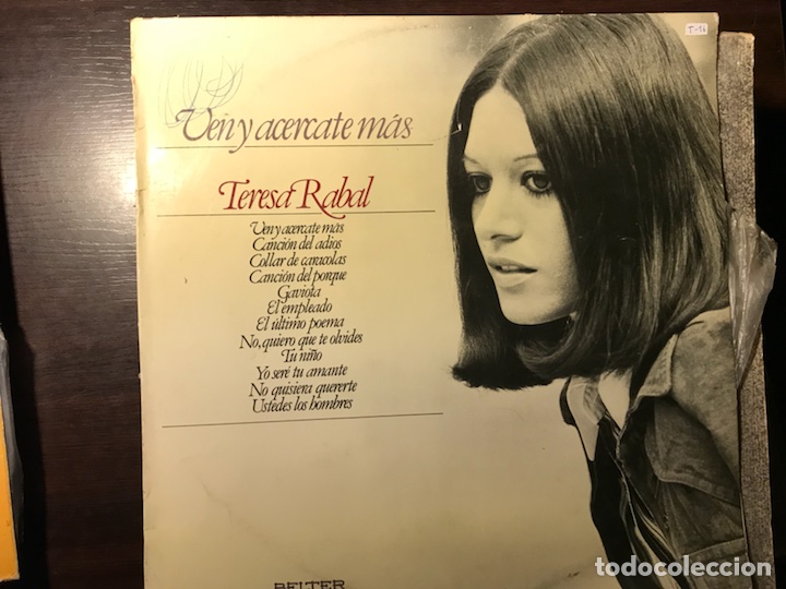 Discos de vinilo: Ven y ac&eacute;rcate m&aacute;s. Teresa Rabal - Foto 1