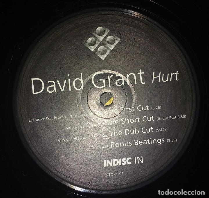 Discos de vinilo: DAVID GRANT-HURT +3 TRACKS - Foto 3