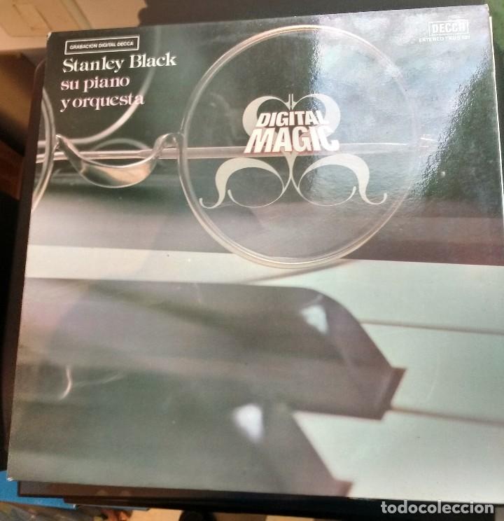 Discos de vinilo: STANLEY BLACK SU PIANO Y ORQUESTA-DIGITAL MAGIC - Foto 1