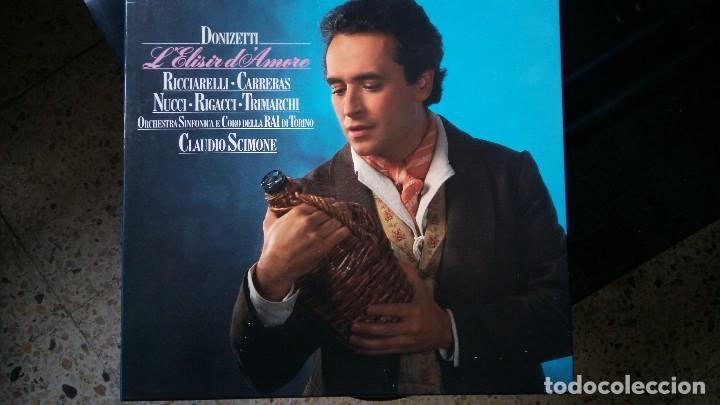 Discos de vinilo: LElisir dAmore de Donizetti - Foto 1