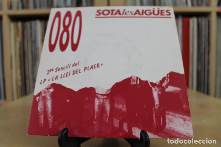 Discos de vinilo: 080 -SG- SOTES LES AIG&Uuml;ES 90S - Foto 1