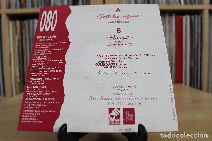 Discos de vinilo: 080 -SG- SOTES LES AIG&Uuml;ES 90S - Foto 2