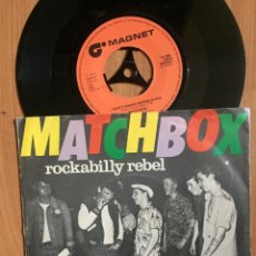 Discos de vinilo: MATCHBOX `ROCKABILLY REBEL`. Lote 110750931