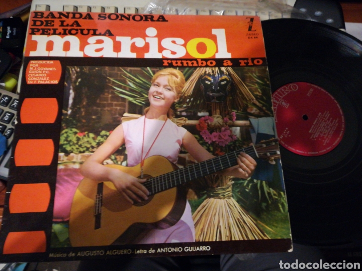 Discos de vinilo: Marisol lp rumbo a rio b.s.o. 1963 - Foto 1