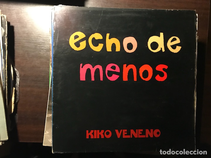 Discos de vinilo: Echo de menos. Kilo Veneno - Foto 1