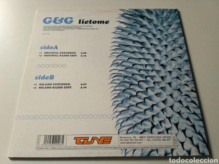 Discos de vinilo: G&G - Lietome - Foto 2