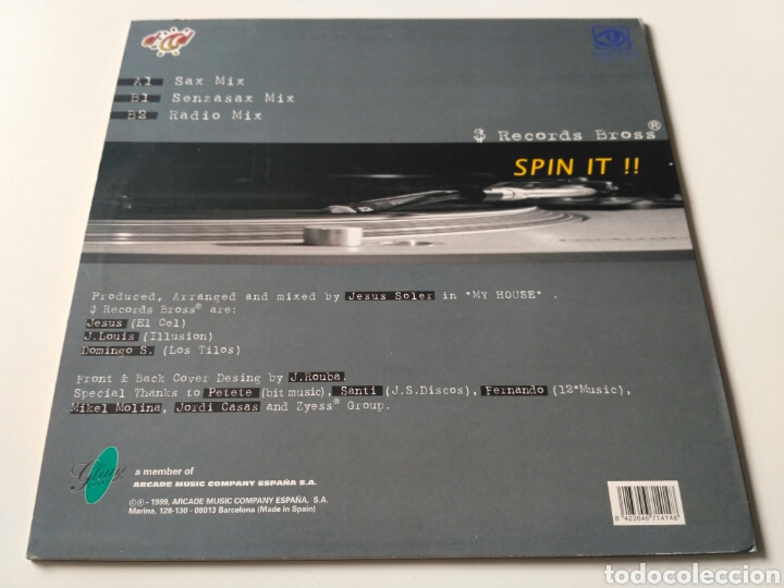 Discos de vinilo: $ Records Bross - Spin It!! - Foto 2