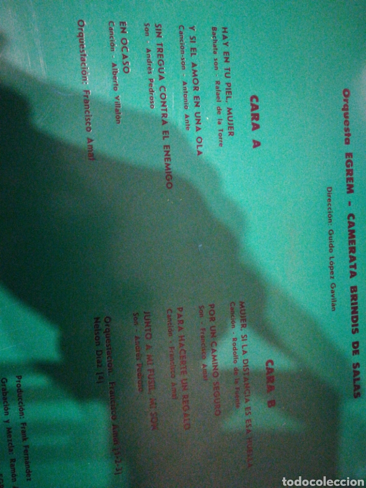 Discos de vinilo: Grupo manguare lp cuba - Foto 2