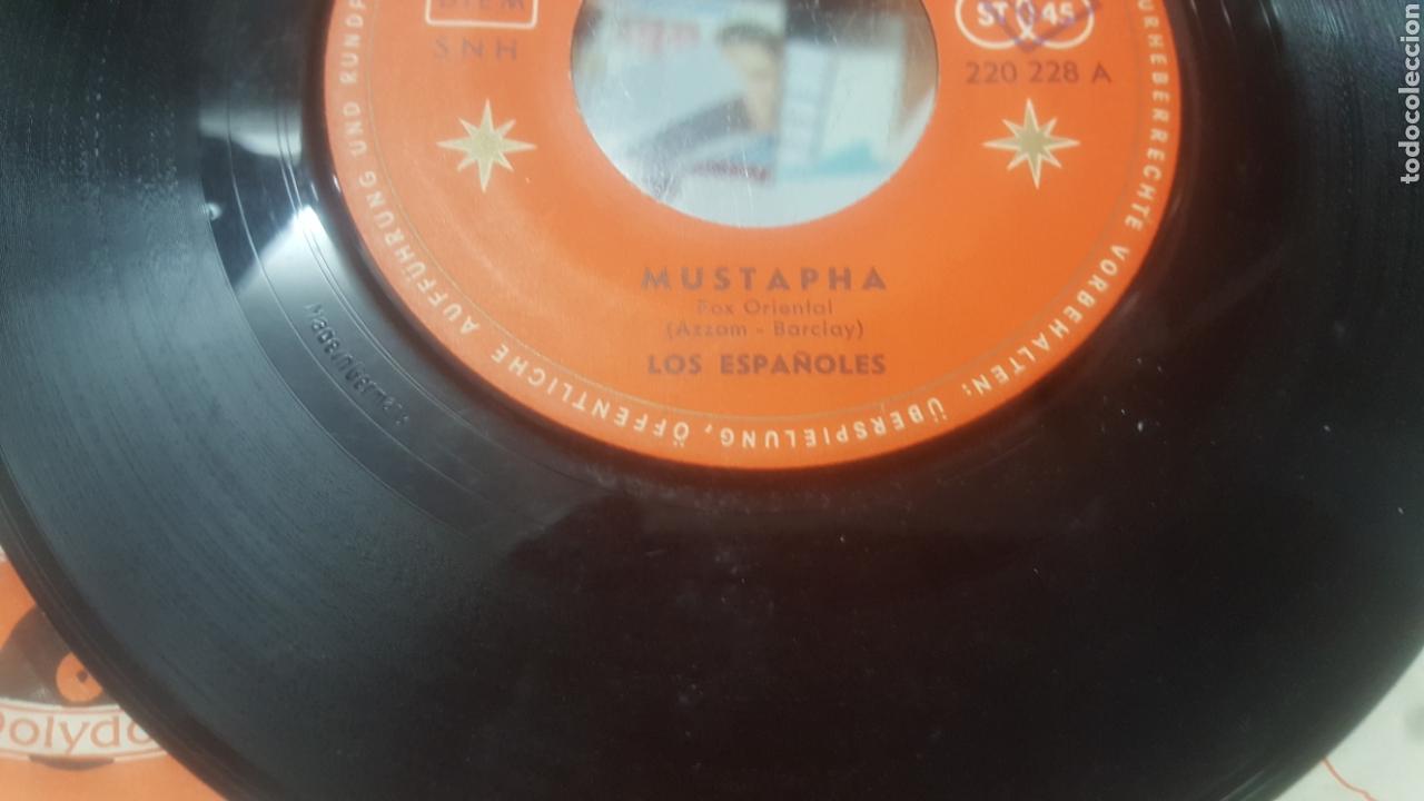 Discos de vinilo: LOS ESPA&Ntilde;OLES Mustapha-Sahara - Foto 2