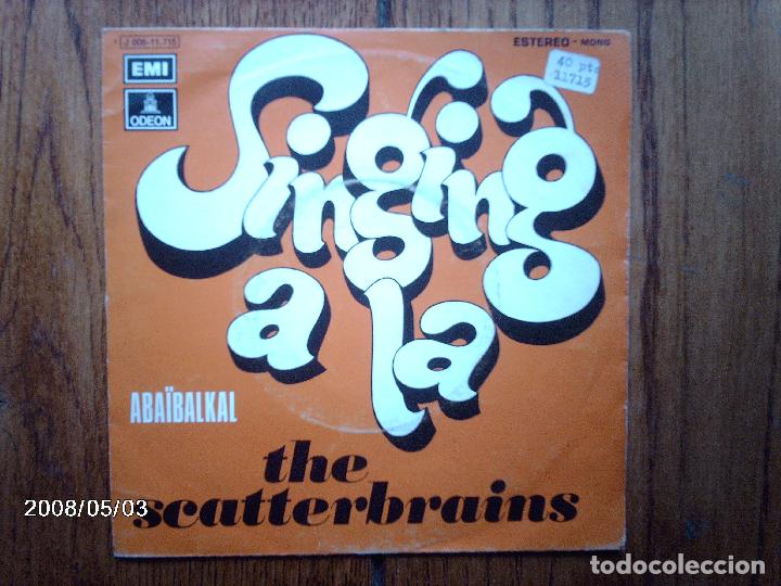 Discos de vinilo: the scatterbrains  singin&acute; a la  +  abailbalkal - Foto 1
