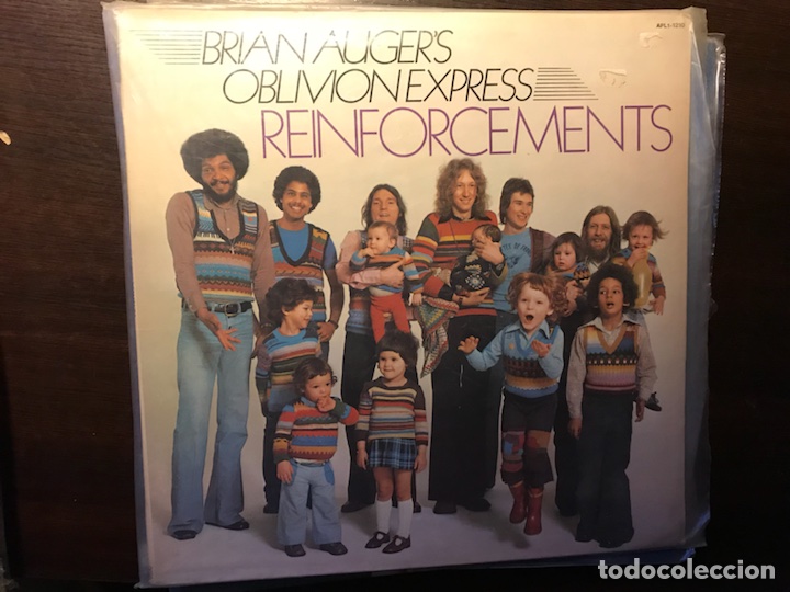 Discos de vinilo: Reinforcements. Brian Auger. Oblivion express - Foto 1