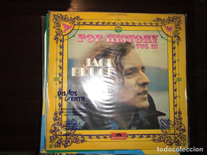 Discos de vinilo: Jack Bruce. POP History vol 15 - Foto 1