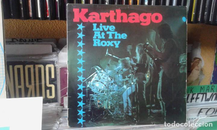 Discos de vinilo: karthago live and the roxy,2 lps - Foto 1